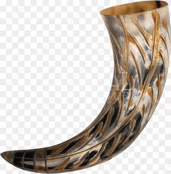 viking horn transparent