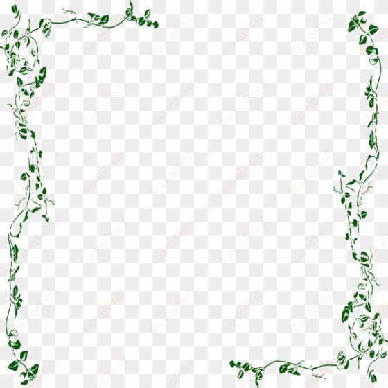 vine border green clip art at clker com vector clip - vinyl wall art decal sticker #275 flower floral vines