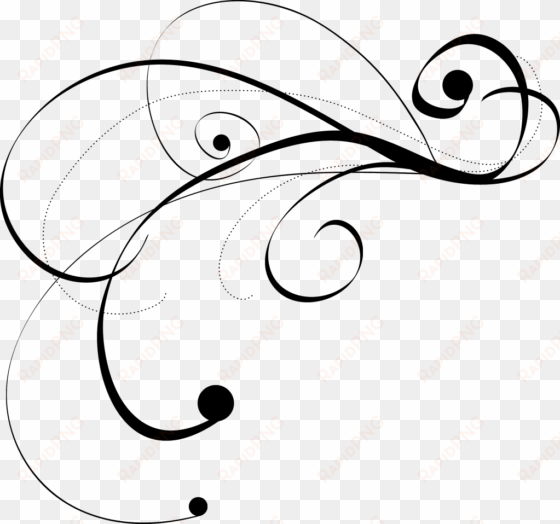 vine clipart flourishes - flourish png