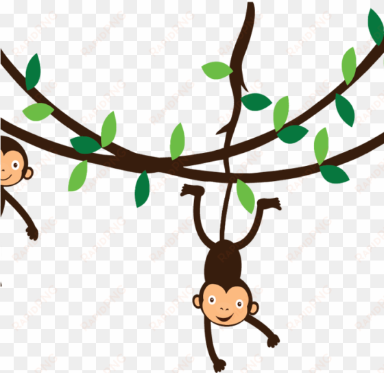 vine clipart monkey pencil and in color vine clipart - monkeys on a vine