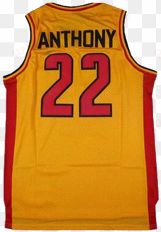 Vintage Carmelo Anthony 22 Oak Hill High School Basketball - Carmelo Anthony transparent png image