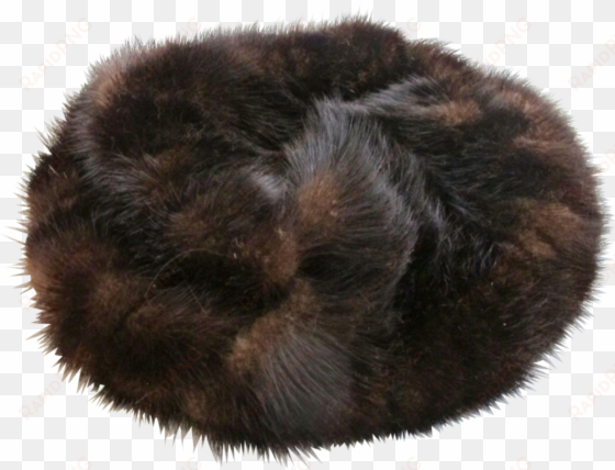 vintage schiaparelli fur hearts - hat