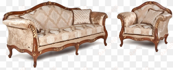 vintage sofa png image background - classic sofa set png