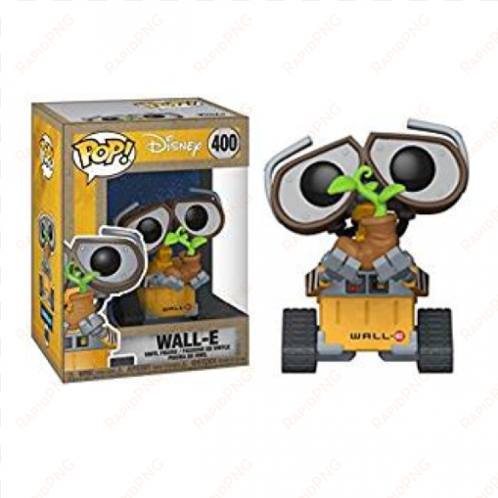 vinyl figure wall-e with flower [exclusive] - wall e earth day funko