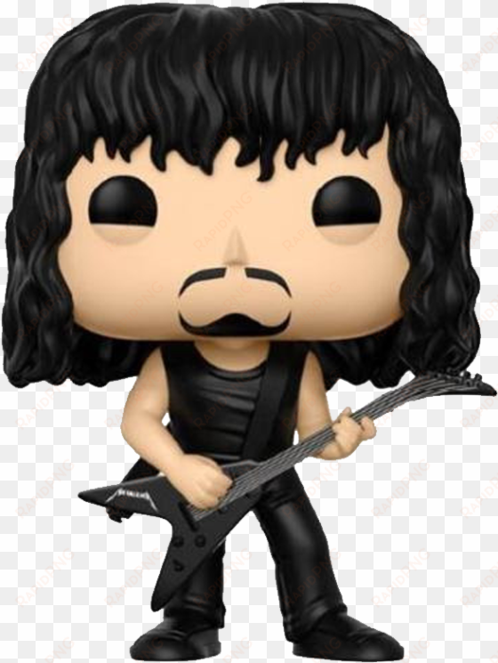 vinyl metallica - kirk hammett - funko pop metallica