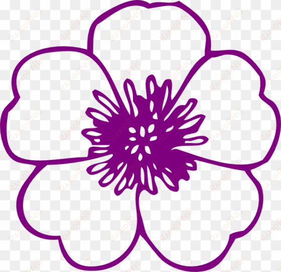 violet flower clip art clipart - violet flower clip art