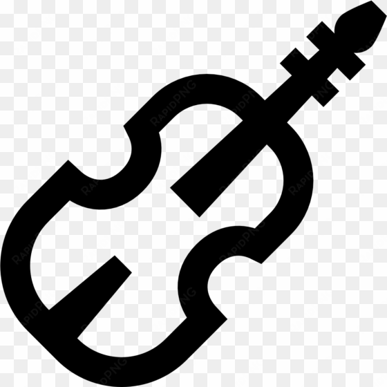 violin clipart icon - icon violin