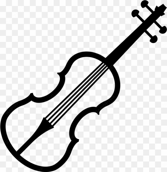 violin icon for userboxes - violin drawing png