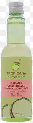 virgin coconut oil ruby rose 100ml - cold-pressed juice