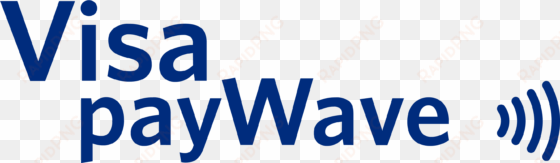 visa pay wave - visa paywave logo vector