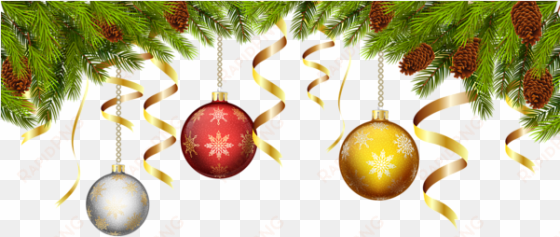 Visit - Christmas Balls Free Clipart transparent png image