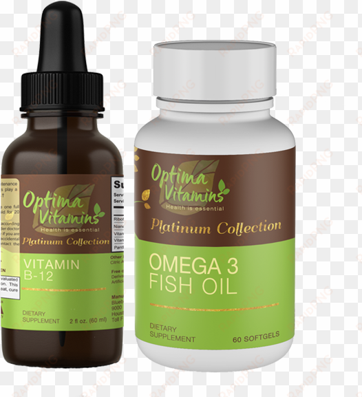 vitamin b-12 omega 3 fish oil combo - vitamin c,b,e & ferulic serum