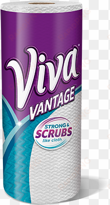 viva vantage scrubby paper towel roll - viva vantage choose-a-size towels