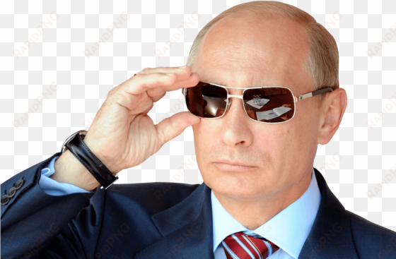 vladimir putin with sunglasses - vladimir putin png