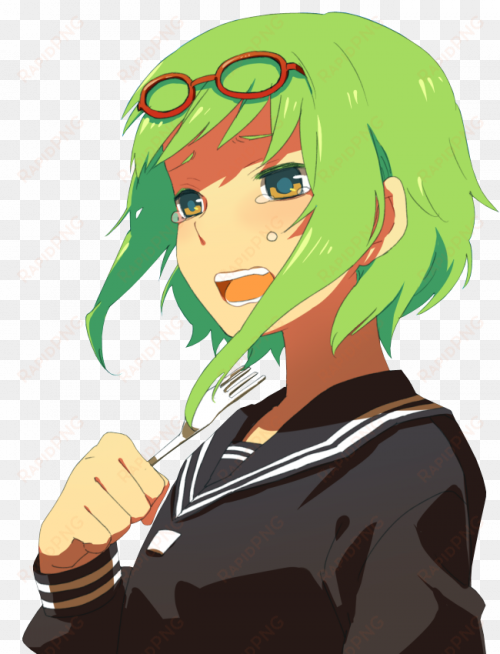 vocaloid gumi larmes fourchette - megpoid