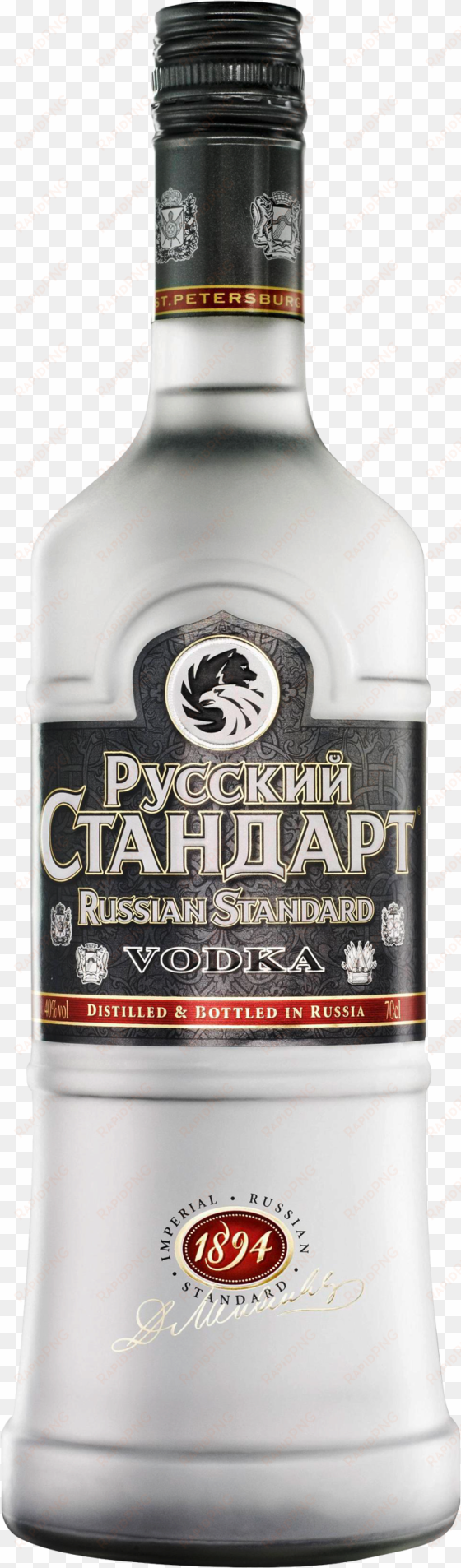 vodka bottle png image - russian standard original 1 litre