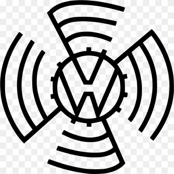 volkswagen symbol (hd png) - vw new logo 2020