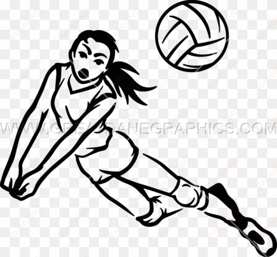 volleyball player drawing clipart drawing volleyball - volleyball player hitting drawing