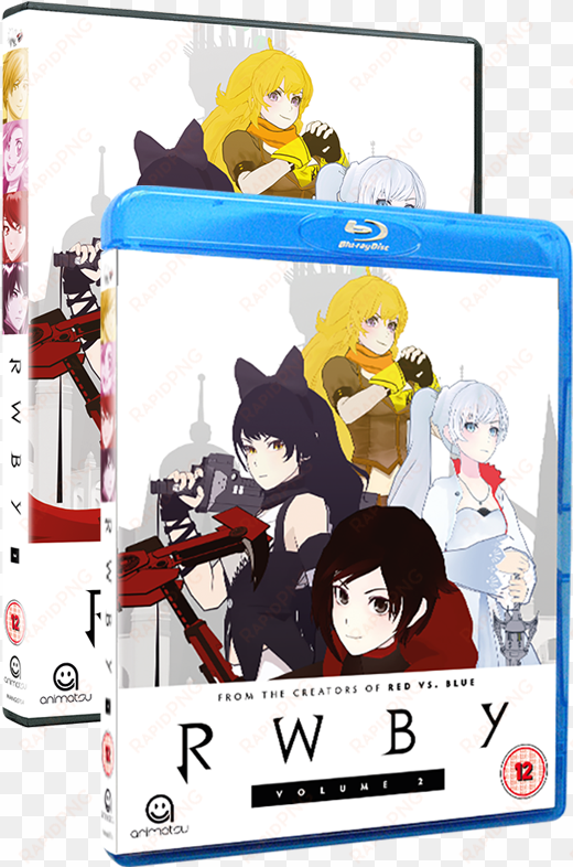 volume - rwby: volume 2 (blu-ray + dvd)