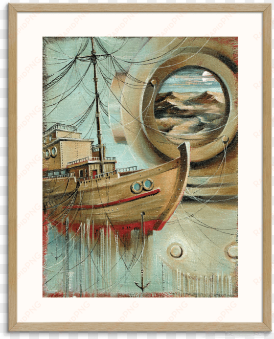 voyage de reves wall art framing / size: print - 76