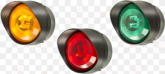 vs led stl led traffic lights - moflash led, steady beacon led tl series, green, surface