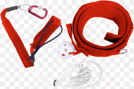 waist red leash - leash stand up paddle