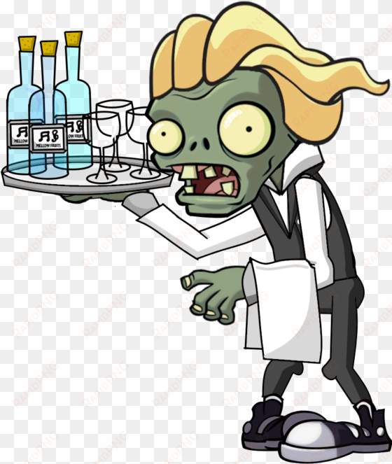 waiter zombie hd - plants vs zombies 2