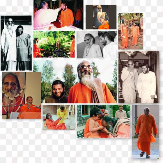 walking on his path - collage