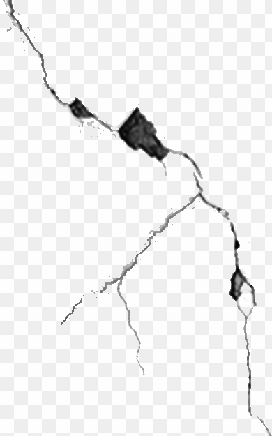 wall cracks png vector library - transparent background cracked wall png