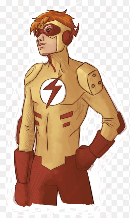 wally west/kid flash, young justice version - batman