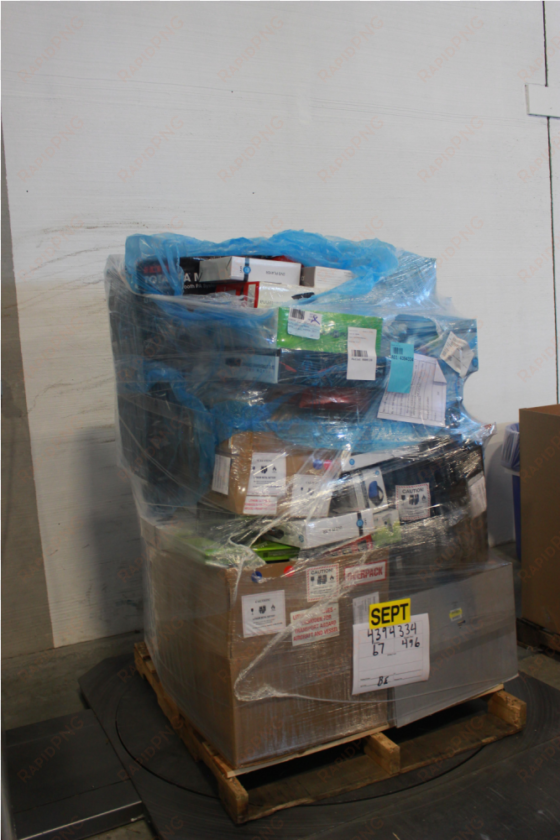 walmart pallet mixed goods customer returns onn png - carton