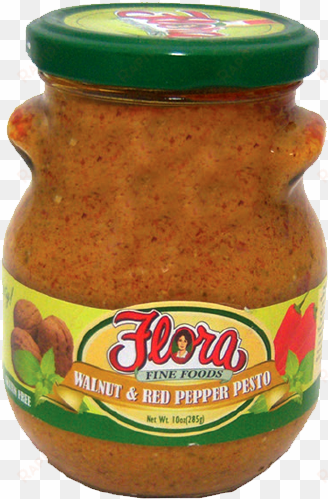 walnut and red pepper pesto - flora foods