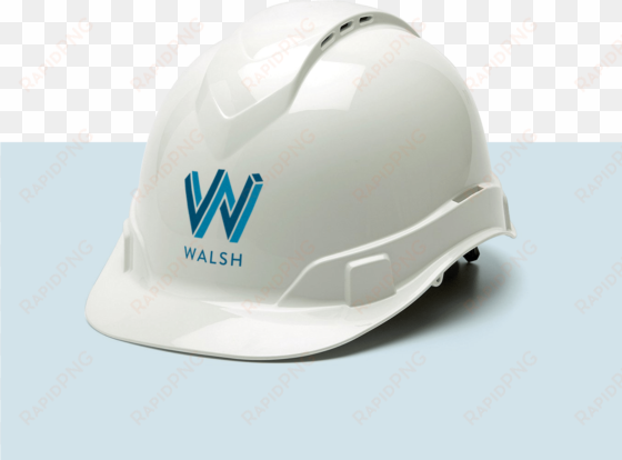 walsh structural engineers hard hat - ridgeline vented white hard hat 4 point ratchet suspension