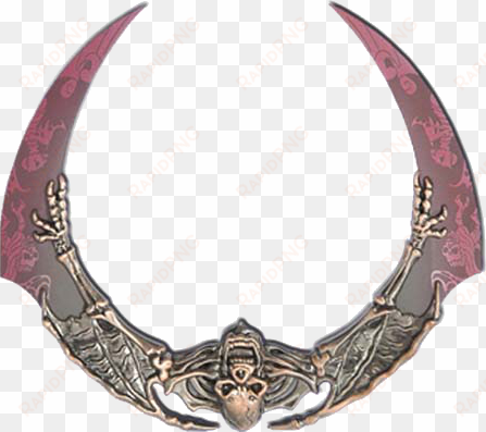 Wanning Moon Skull Dagger Stand 1 - Half Moon Dagger transparent png image