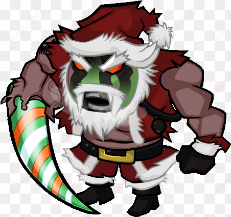 war-torn santa - town of salem santa