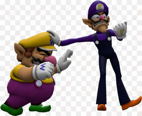 wario and waluigi png vector library library - wario and waluigi figures