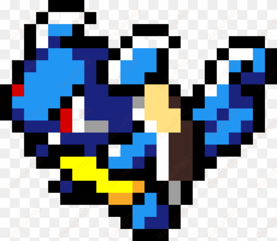 wartortle - pokemon pixel art wartortle