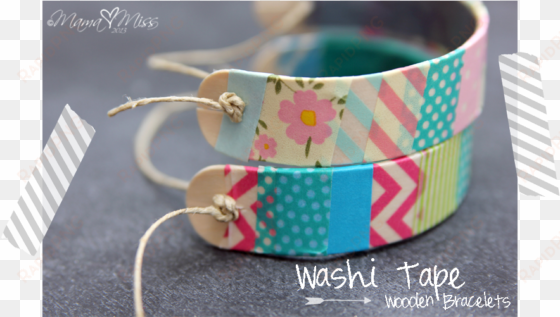 washi bracelet