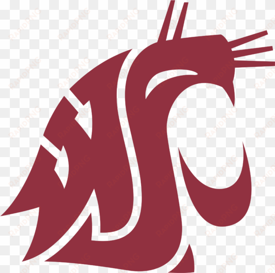 washington state cougars logo png transparent - washington state university