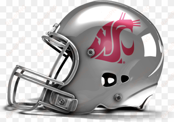 washington state - washington state football helmet png