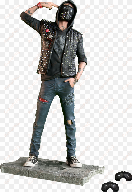 watch dogs 2 figurine