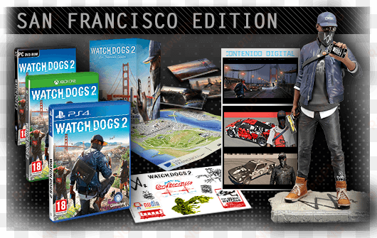 watch dogs 2 san francisco edition - watch dogs 2