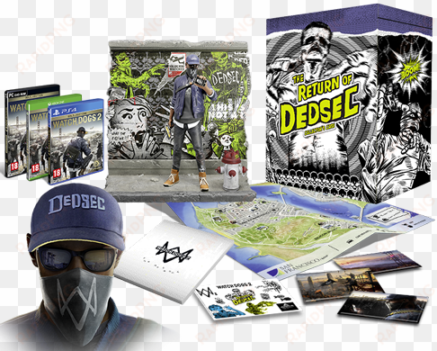 watch dogs - watch dogs 2 the return of dedsec collector ed