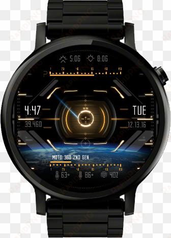 watch face design - motorola 00905nartl moto 360 2nd generation mens 46mm