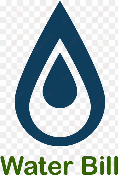 water bill icon - water bill payment logo