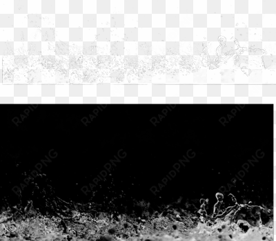 Water Effects Png Water Splash Psd Detail Water Splash - Monochrome transparent png image