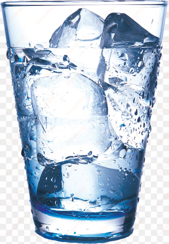 water glass png - glass of ice png