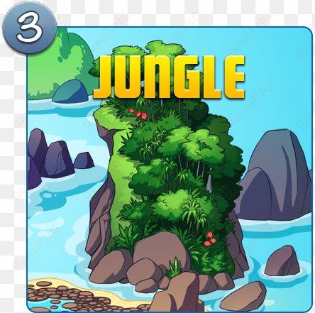 water island jungle icon - icon