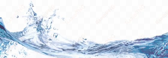 water splash 1000×350 80t - transparent background water png