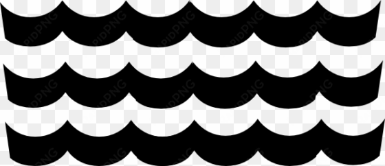 water waves clip art - wave clip black and white